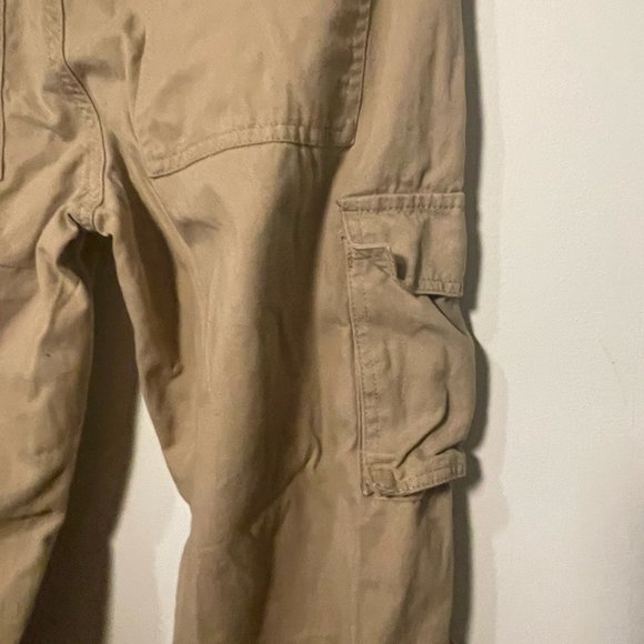 PLT Low Rise Tan Cargo Pants - Picture 8 of 16
